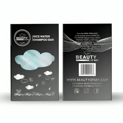 Rice Water Shampoo Soap – Organic Vegan Soap for Strong, Shiny & Healthy Hair